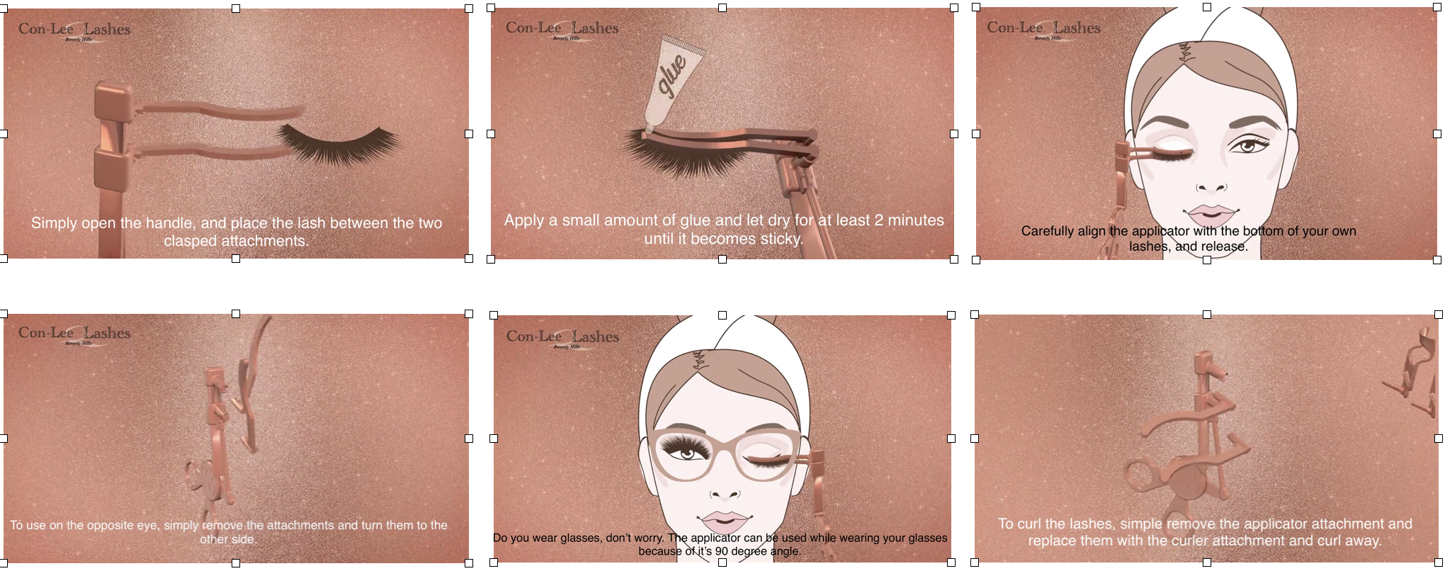 Lash-App Pink (CON-LEE)Set includes 1 pair of eye-am 3D mink lashes - Eye-Am Conchita